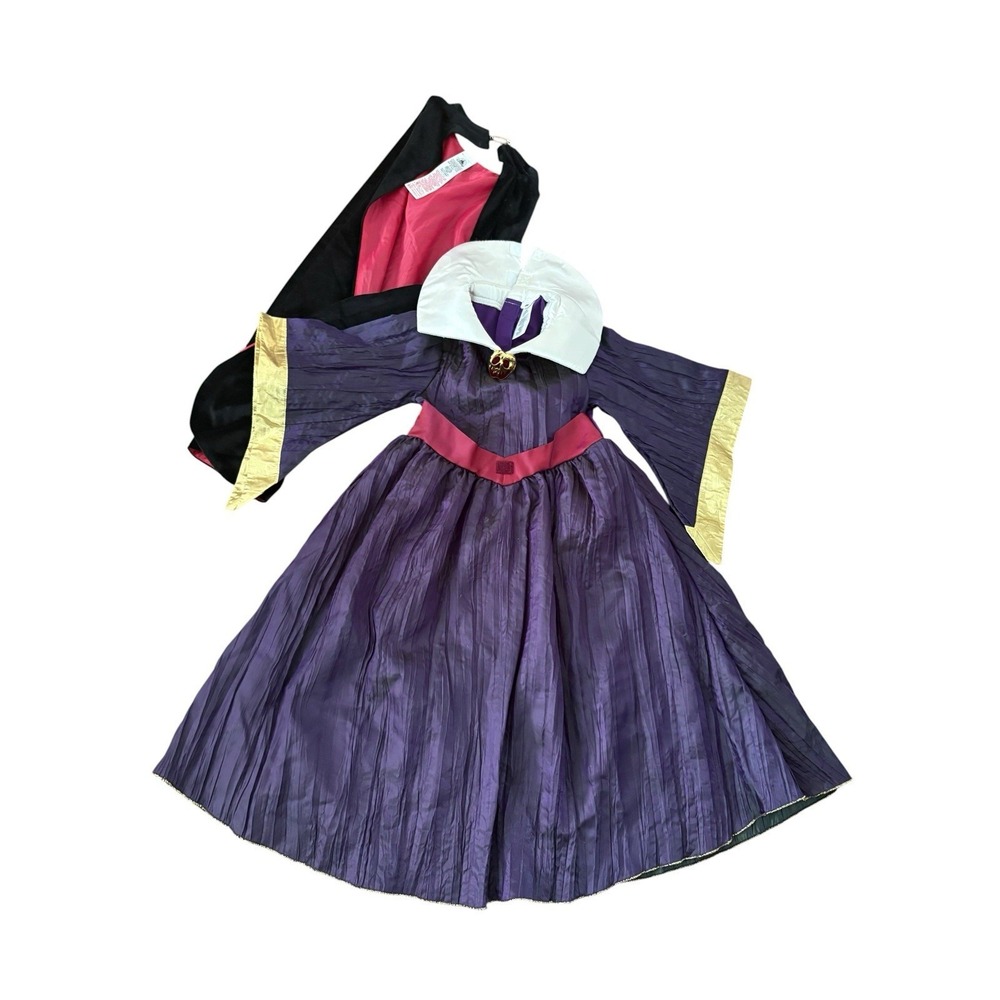 Disney Evil Queen Costume Dress Halloween Snow White Child Kids No Bow size 5/6